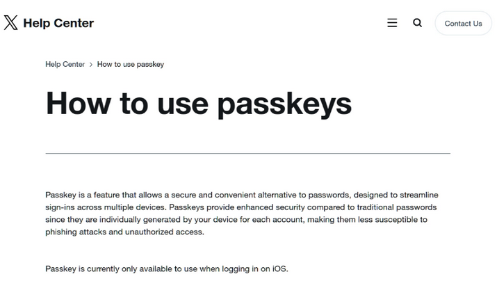 木里苹果维修店铺分享iOS用户如何通过通行密钥(Passkey)登录 