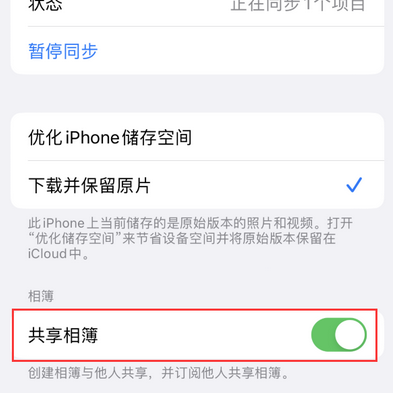 木里苹果手机维修分享在iPhone上找不到共享相簿怎么办 