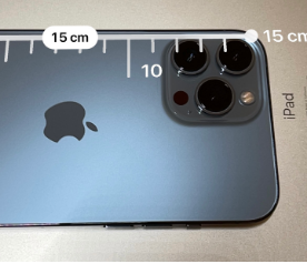 木里苹果14维修分享如何使用iPhone14测距仪测量身高 