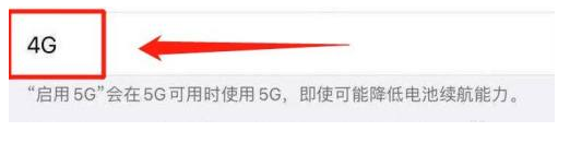 木里苹果13维修分享iPhone 13恒定4G设置方法 
