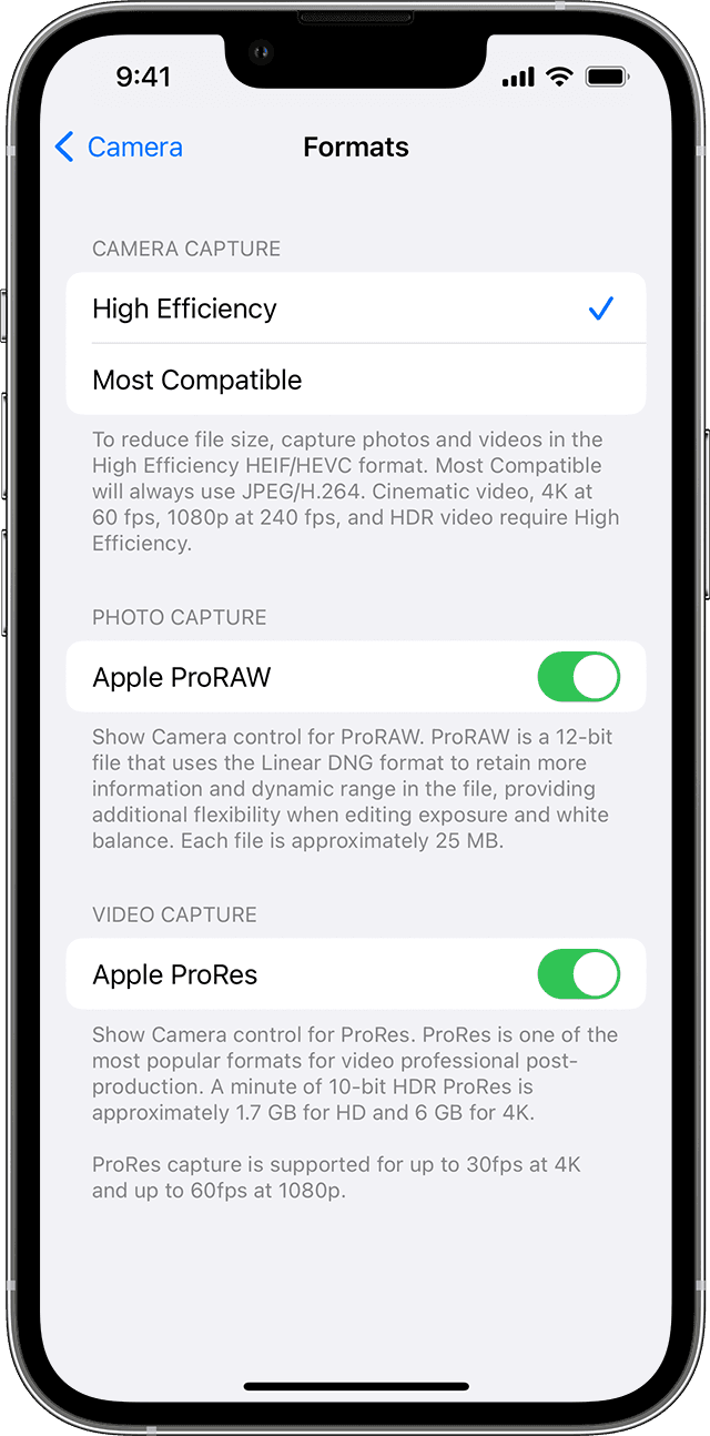 木里苹果13维修分享如何在 iPhone 13 Pro 机型中拍摄和管理 ProRes 视频 